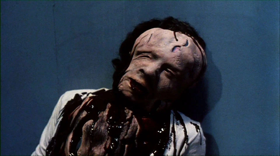 He was filled with chocolate pudding, all along!