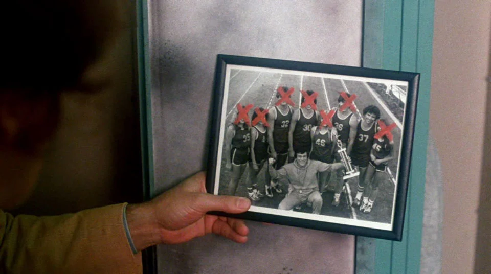 If you couldn't tell by their track team uniforms...
