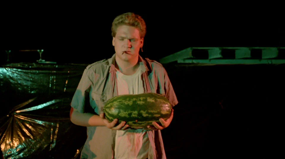 Why is there a watermelon there?