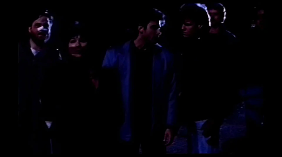 "Show me the girl!" "I AM! Someone turn on the lights..."