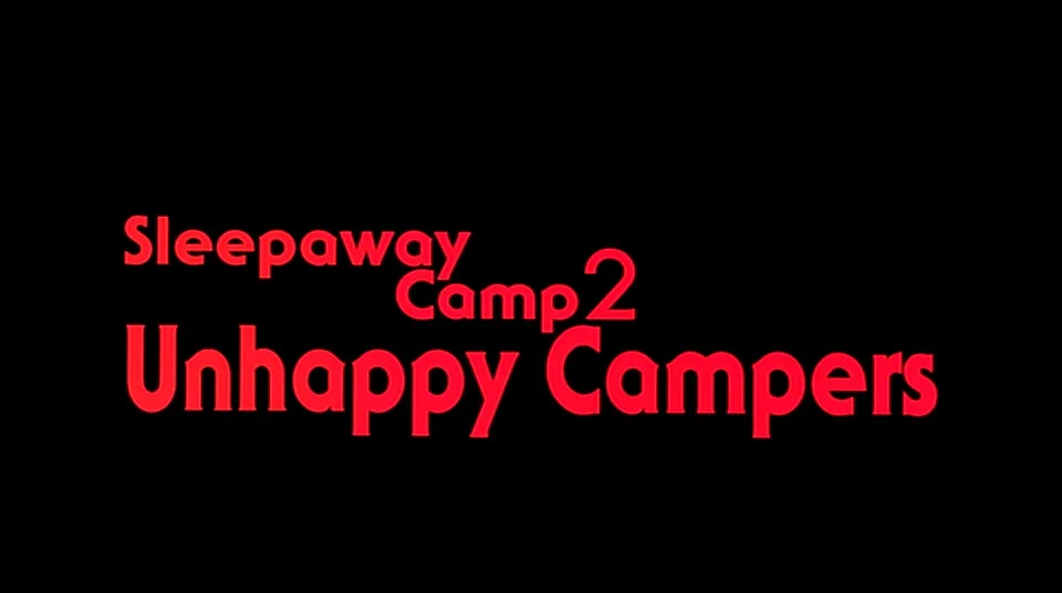 In the forest, the quiet forest, Angela kills tonight...oh sleepaway sleepaway sleepaway...