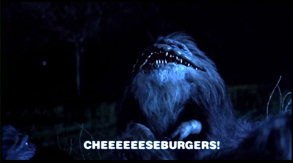 We've got McDonald's at home!
