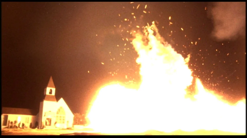 Crites go boom.