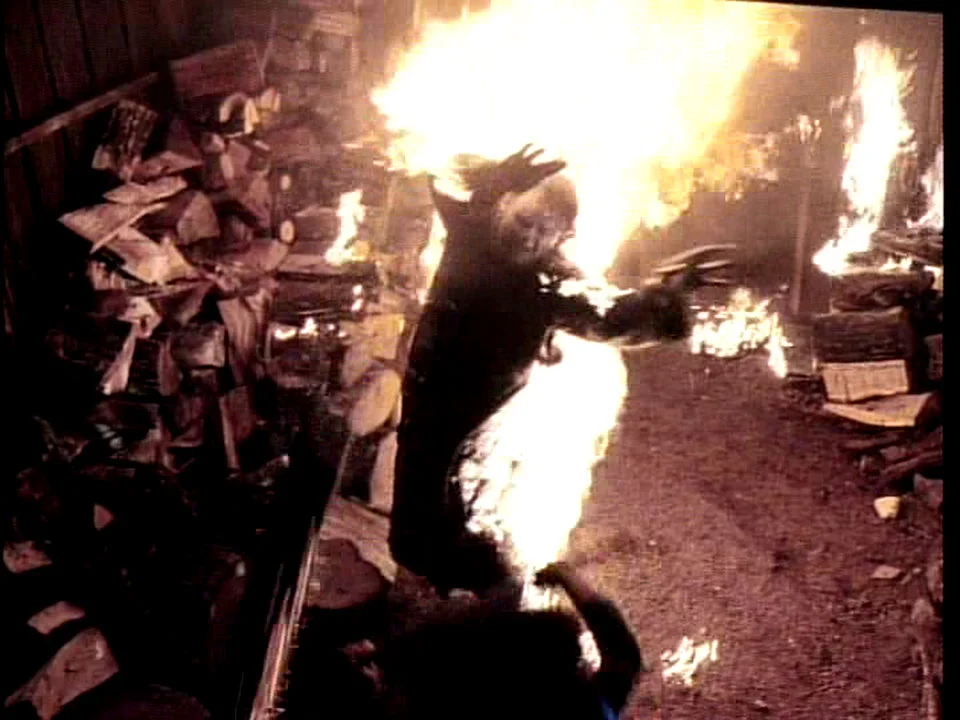 Goodness gracious, great priest on fire!