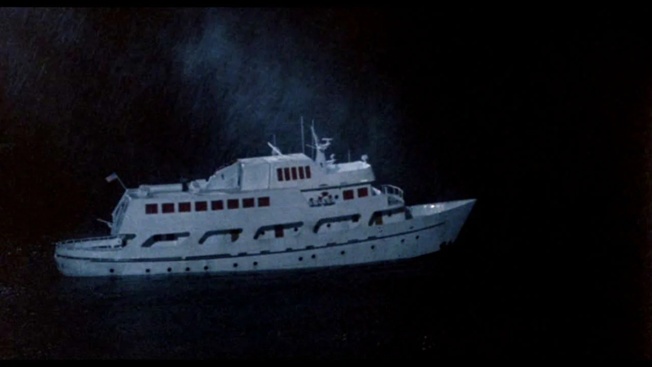 The seas they started getting rough, the tiny cat was tossed…