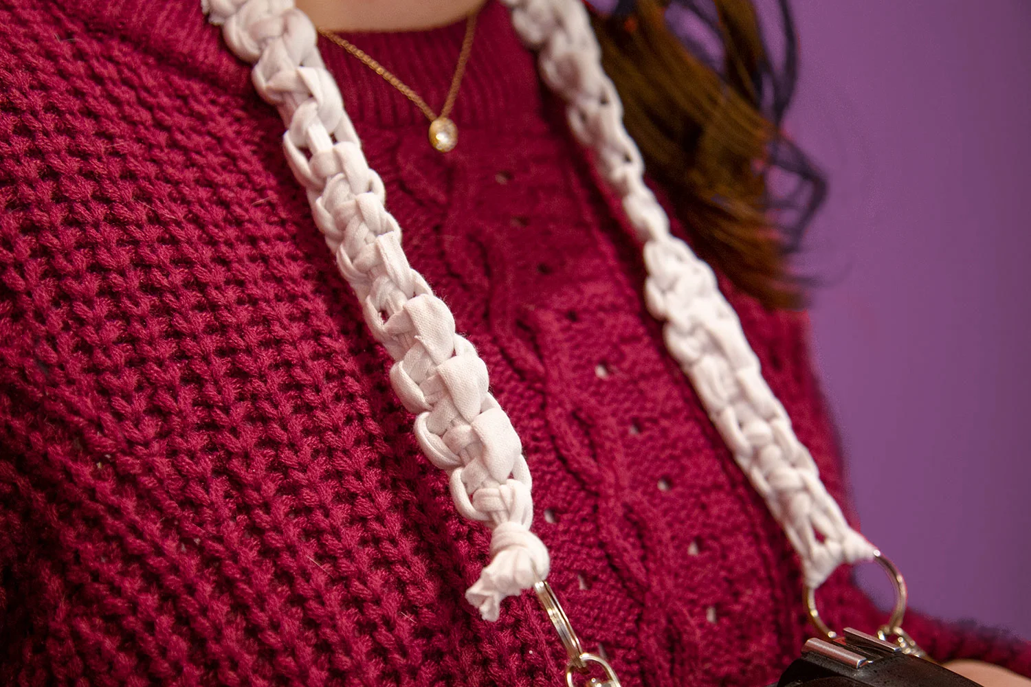 DIY Macramé Camera Strap