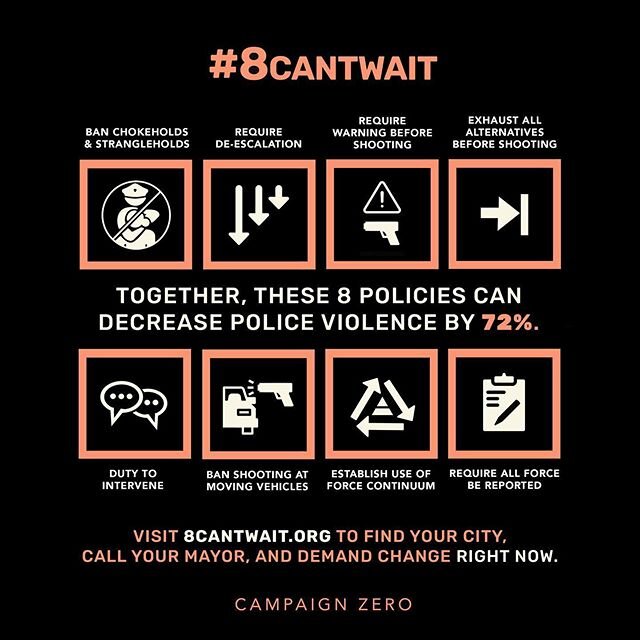 Hey @johncooper4nashville, these are 8 policies that you can implement immediately to start the necessary progress toward change. If you make this brave choice toward justice, your constituents will be here to support you and we can work together to 