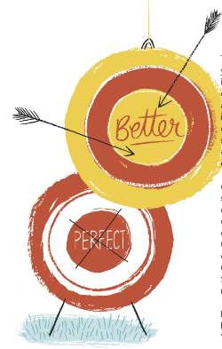 Aim For Better, Not Perfect!
