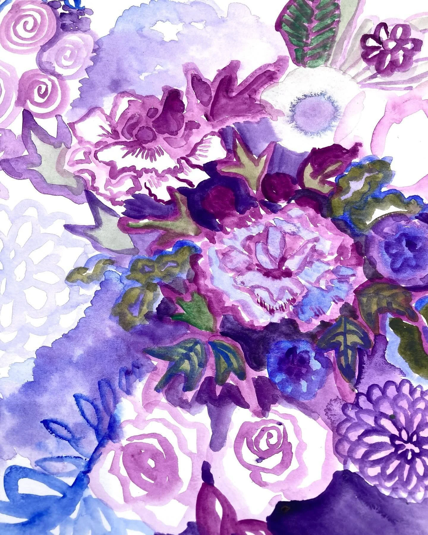 Garden. Sunshine. Flowers.