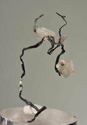 Silver with Calcite
