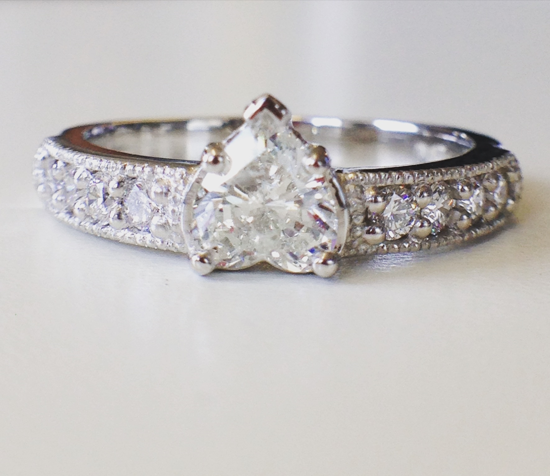 The lovely Sarah's wedding band