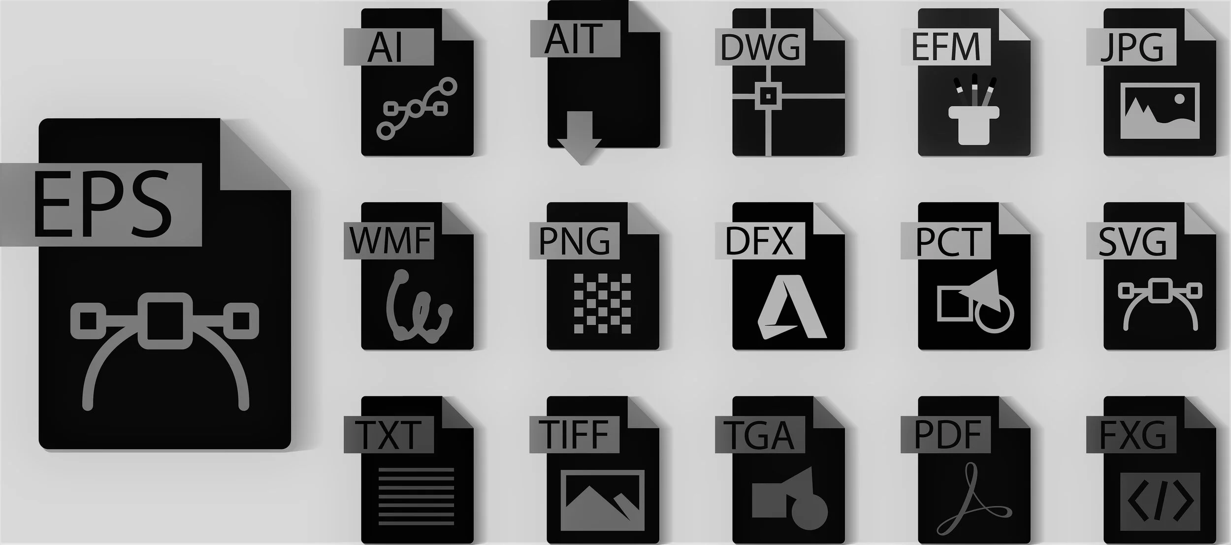file formats — m design