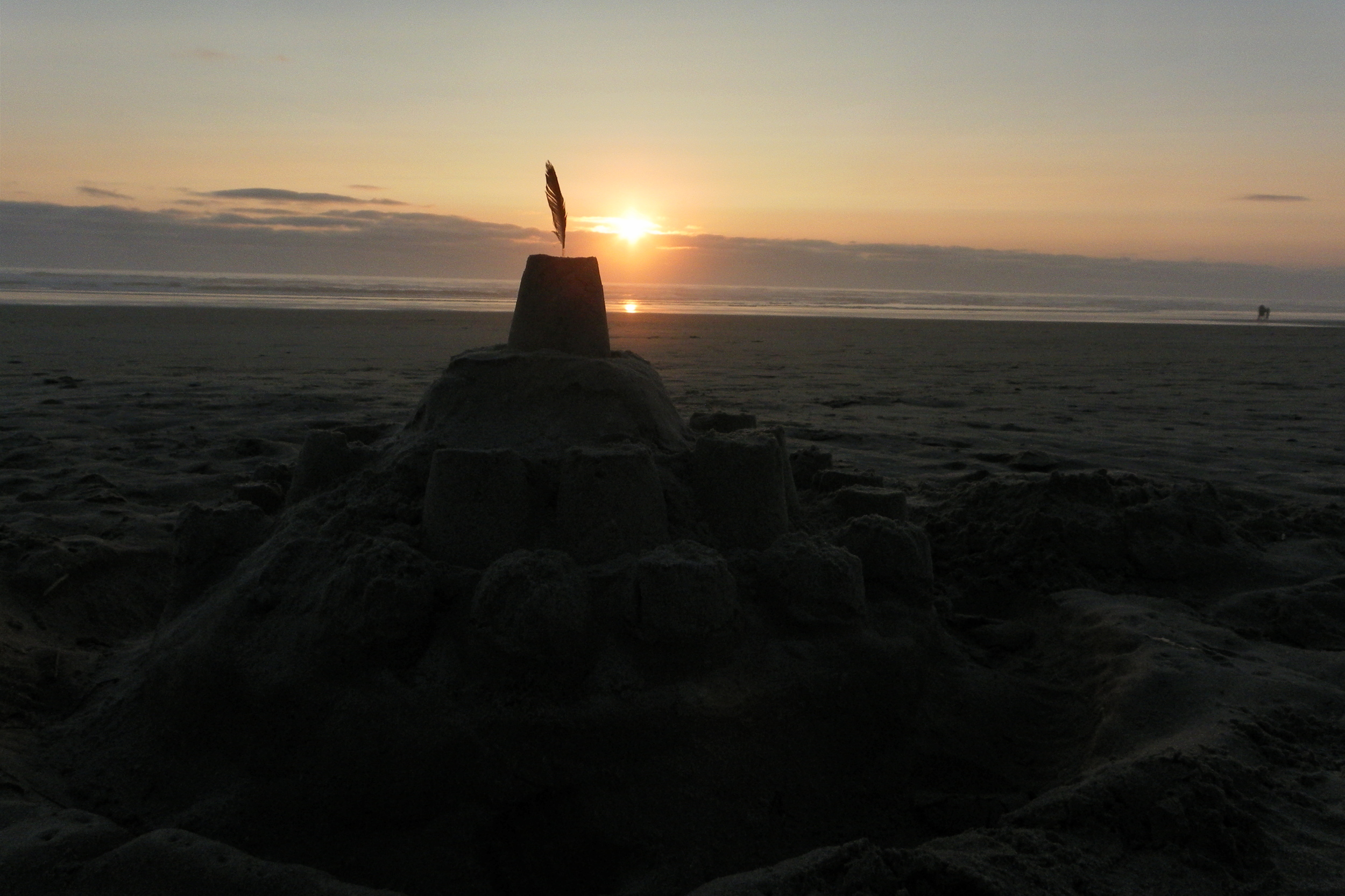 Sandcastles on Tillicum Beach