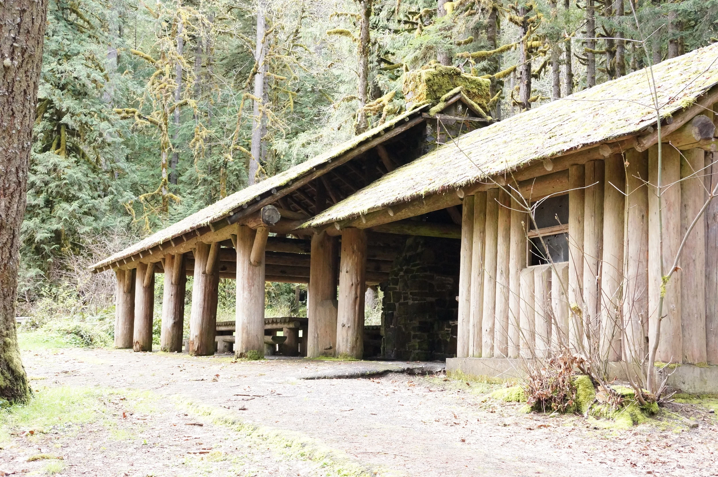Clark Creek Organization Camp Group Shelter