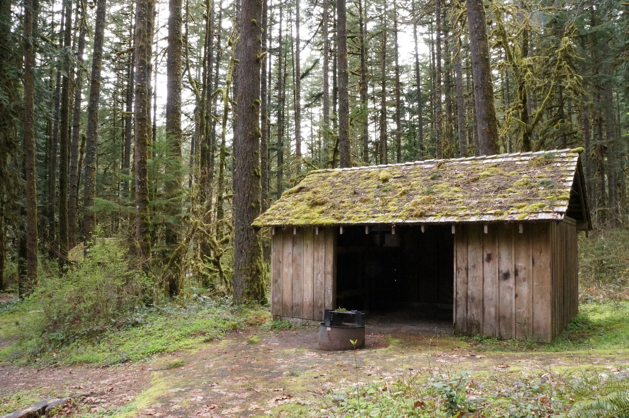 Clark Creek Organization Camp Shelter