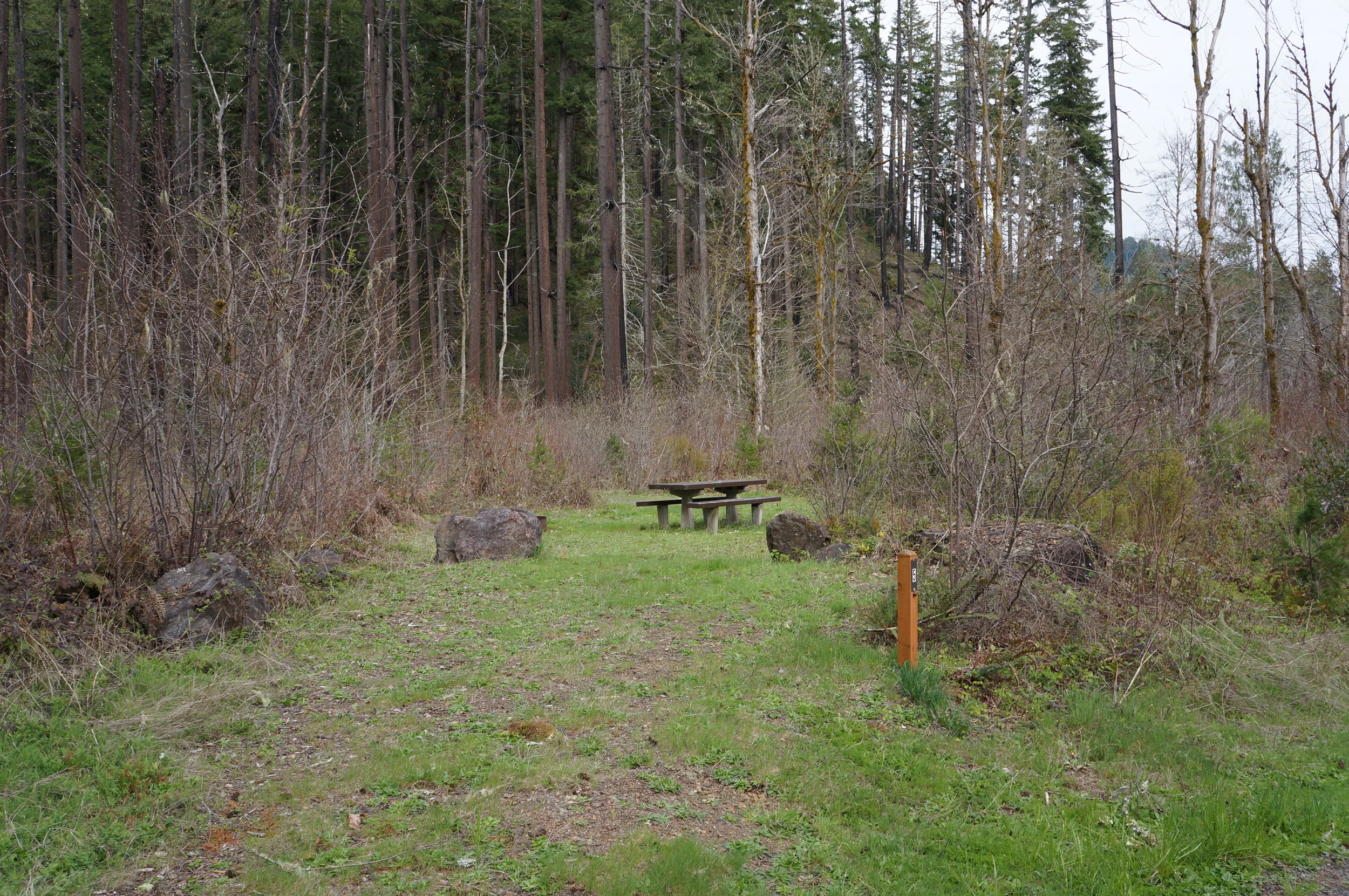 Bed Rock Campground Site 5