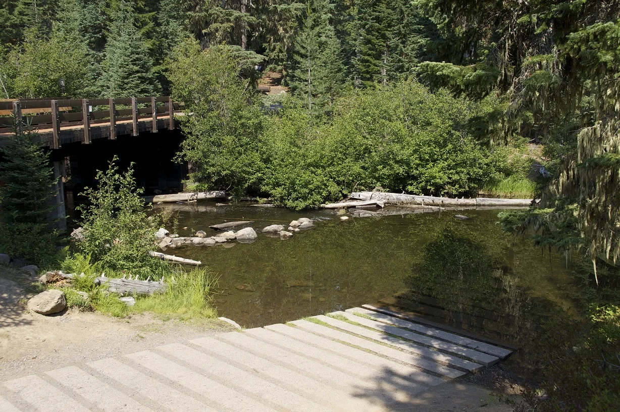 Non-motorized boat ramp