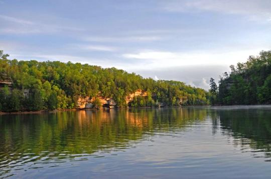 Craigs Creek Group Area on Laurel River Lake