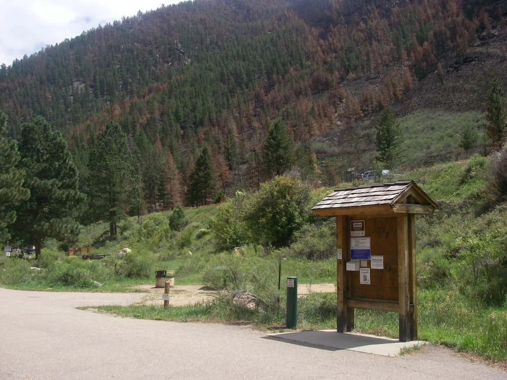 Pay station in Ansel Watrous Campground
