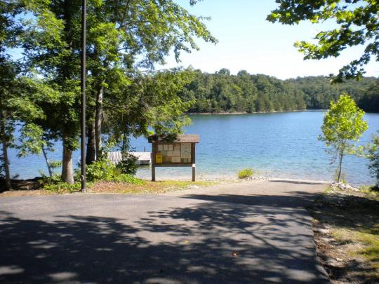 Boat Ramp in Holly Bay Campground, on Laurel River Lake, Kentucky