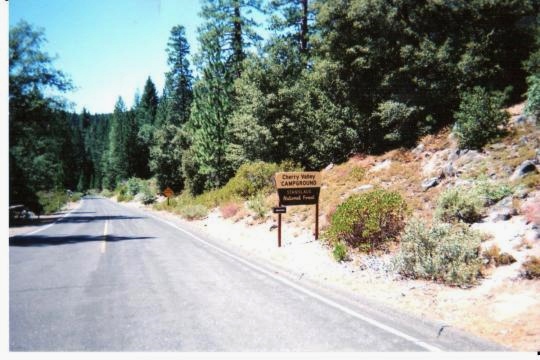  Welcome to Cherry Valley Campground east of Sonora, California 