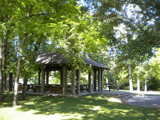 Picnic Shelter in Craigs Creek Group Area