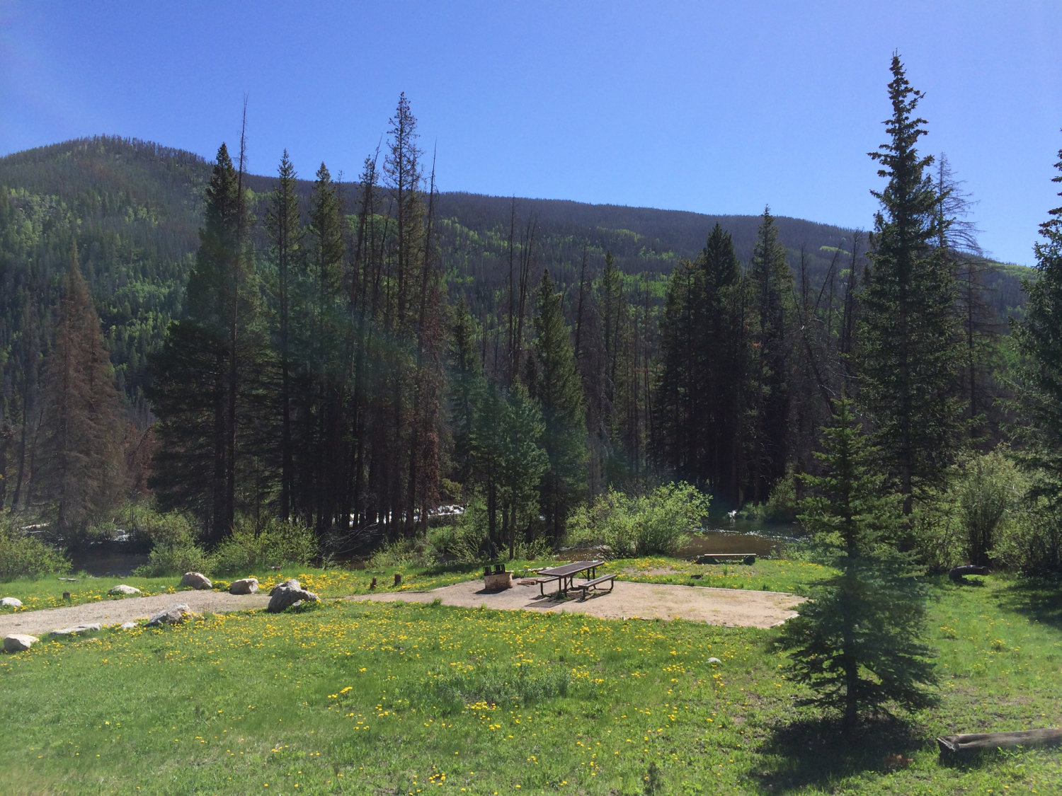 Rocky Mountain camping