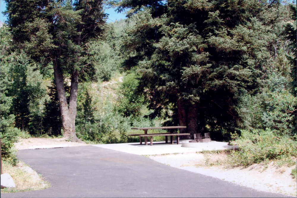 Granite Flat Campground, American Fork Canyon, Utah