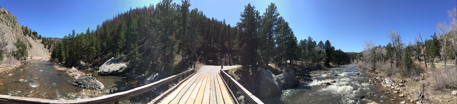 Mountain Park, Cache la Poudre River, northwest Colorado