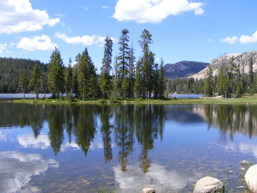 Mirror Lake in the High Uinta Mountains, Utah - Virtual Tour