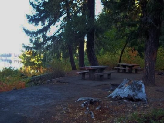 Some lake overlook sites