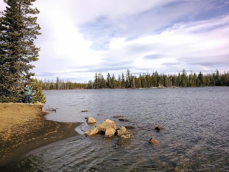 View from Big Lake Campground