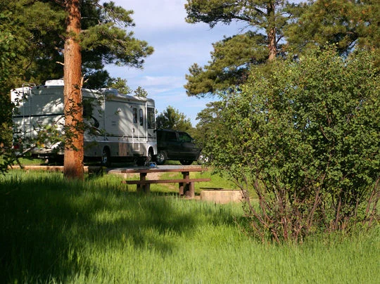 Greendale Campground near Flaming Gorge, Utah