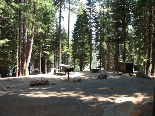 Wolf Creek Campground on Union Valley Reservoir, California