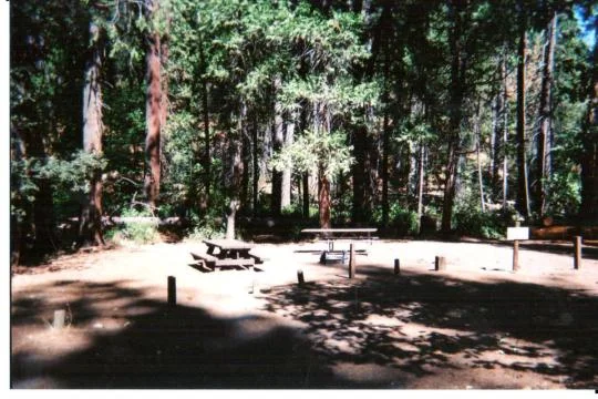 Lost Claim Campground near Yosemite National Park, California