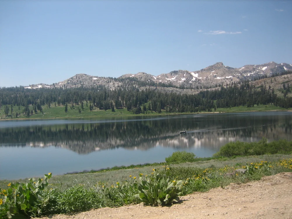Upper Blue Lake Damsite - Carson Pass, California