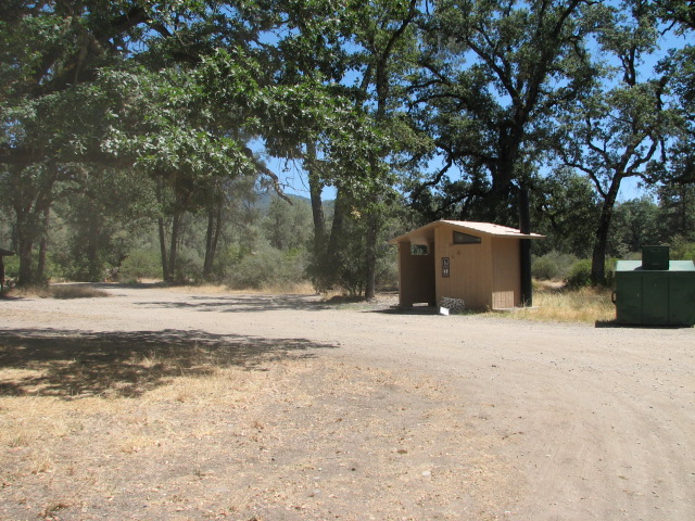 Vault toilet restrooms