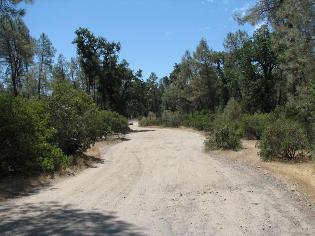 Gravel access roads