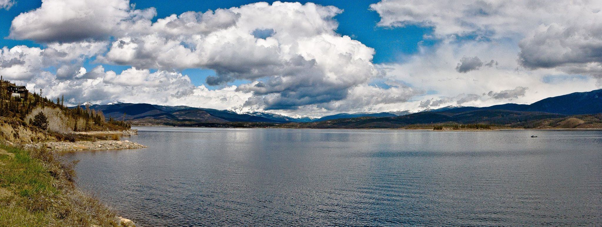 Big sky over Lake Granby