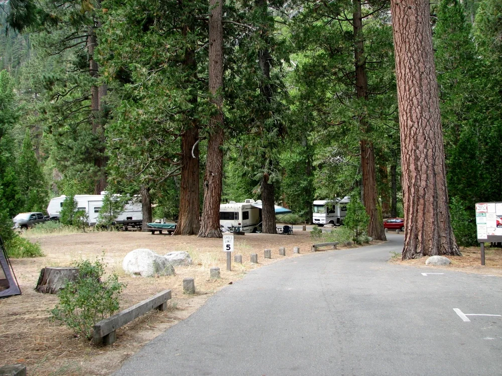Deadman Campground near Sonora Pass, California