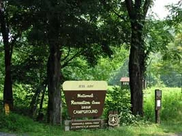 Jess Judy Group Campground in Smoke Hole Canyon, West Virginia