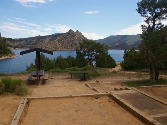 Hideout Canyon Boat-in Campground, Flaming Gorge, UT