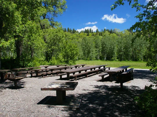 Theater-in-the-Pines Campground, Alpine Loop Scenic Byway, Utah