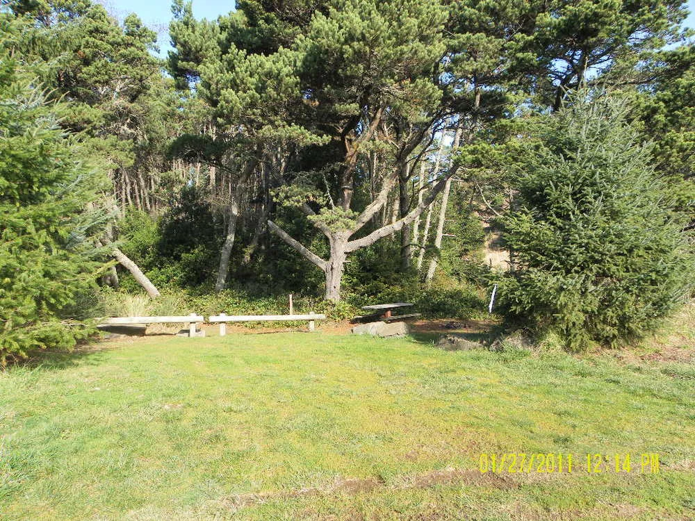 Baker Beach Campground, Central Coast, Oregon