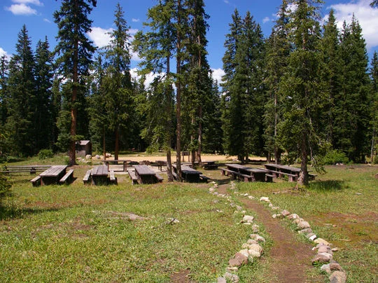 Wolf Creek Campground, southeast of Kamas, Utah