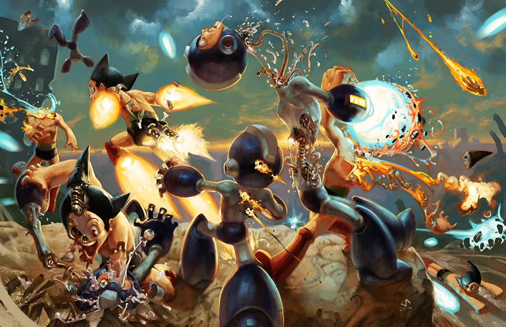 Megaman VS Astroboy