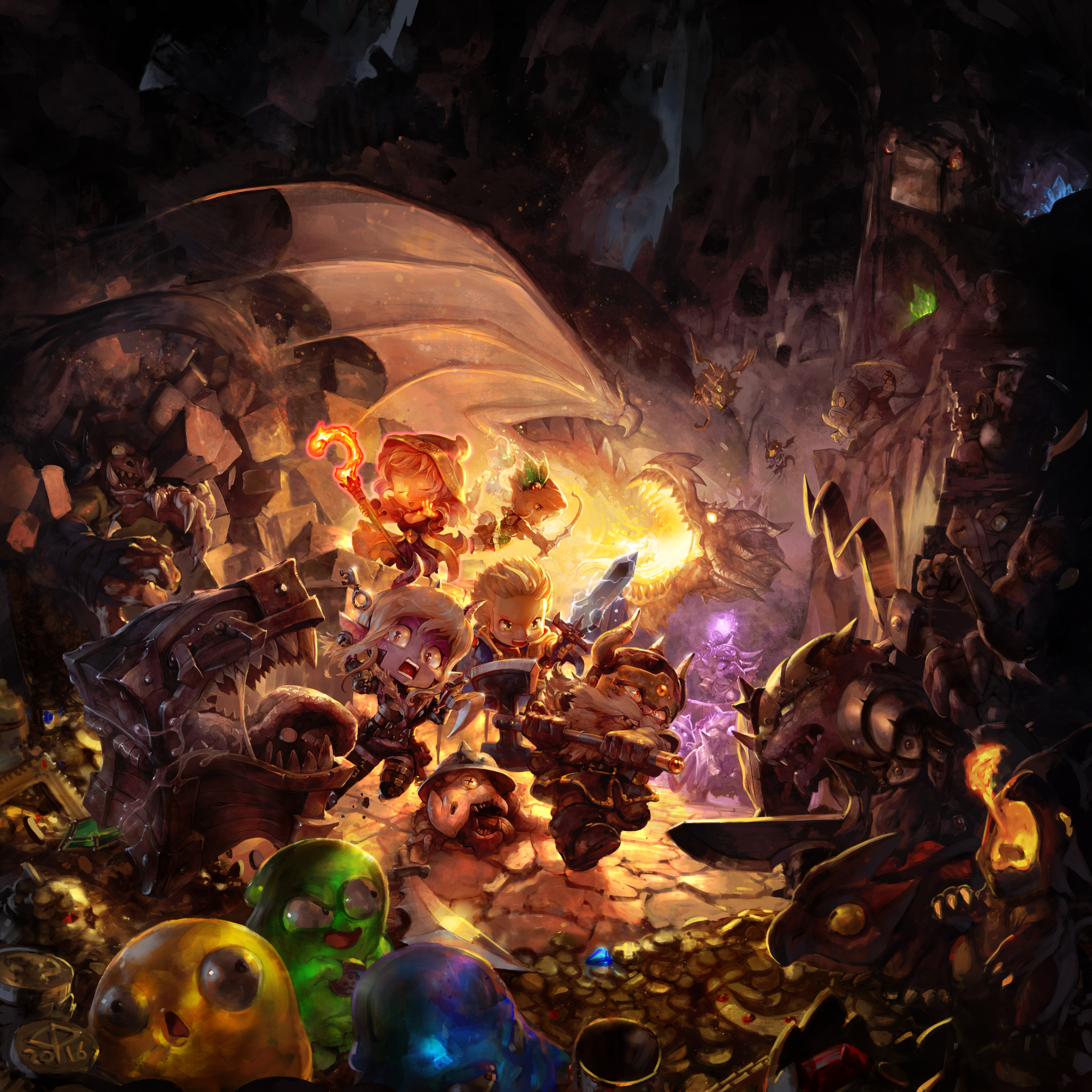 Super Dungeon Tactics main image artwork