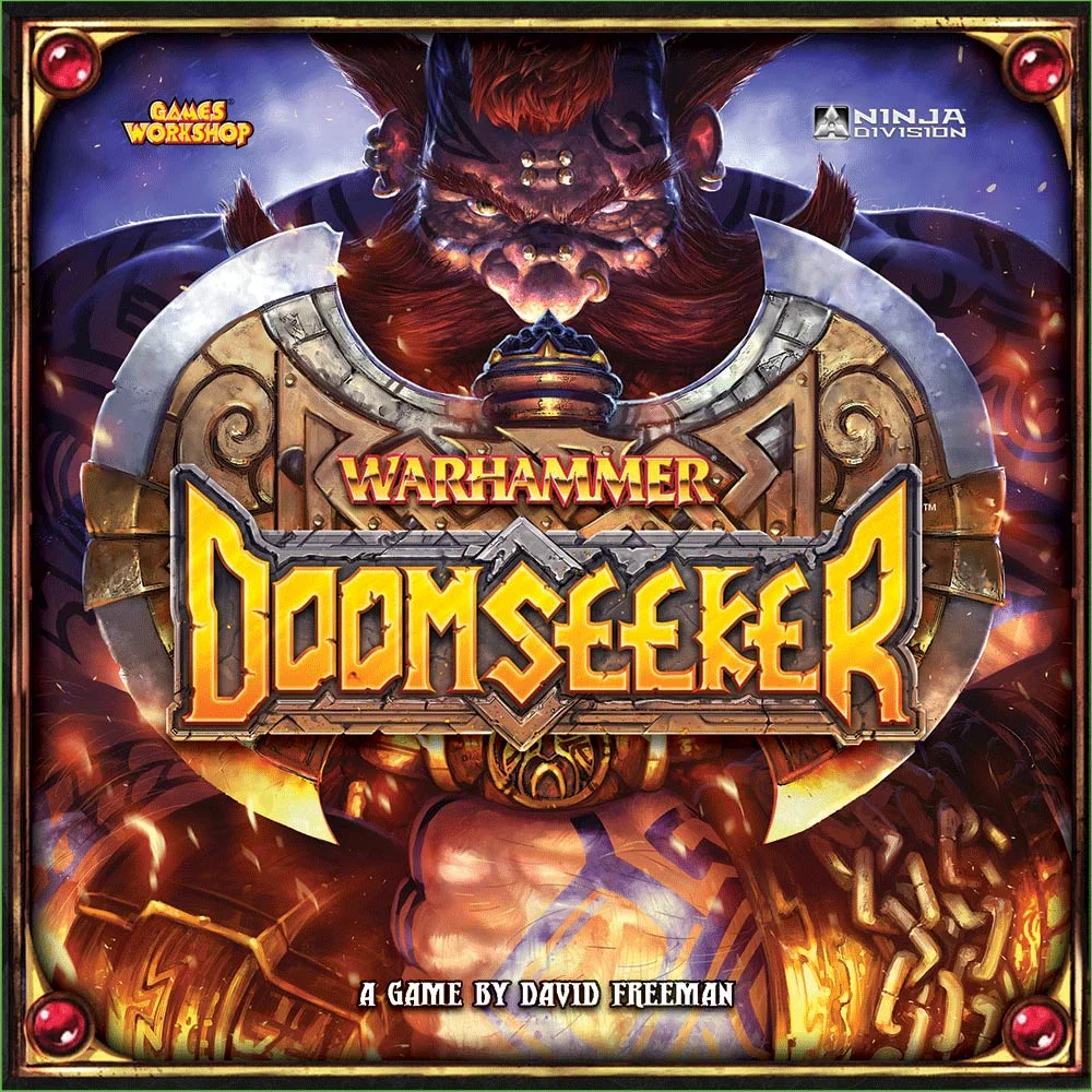 Doomseeker Cover Art and Logo