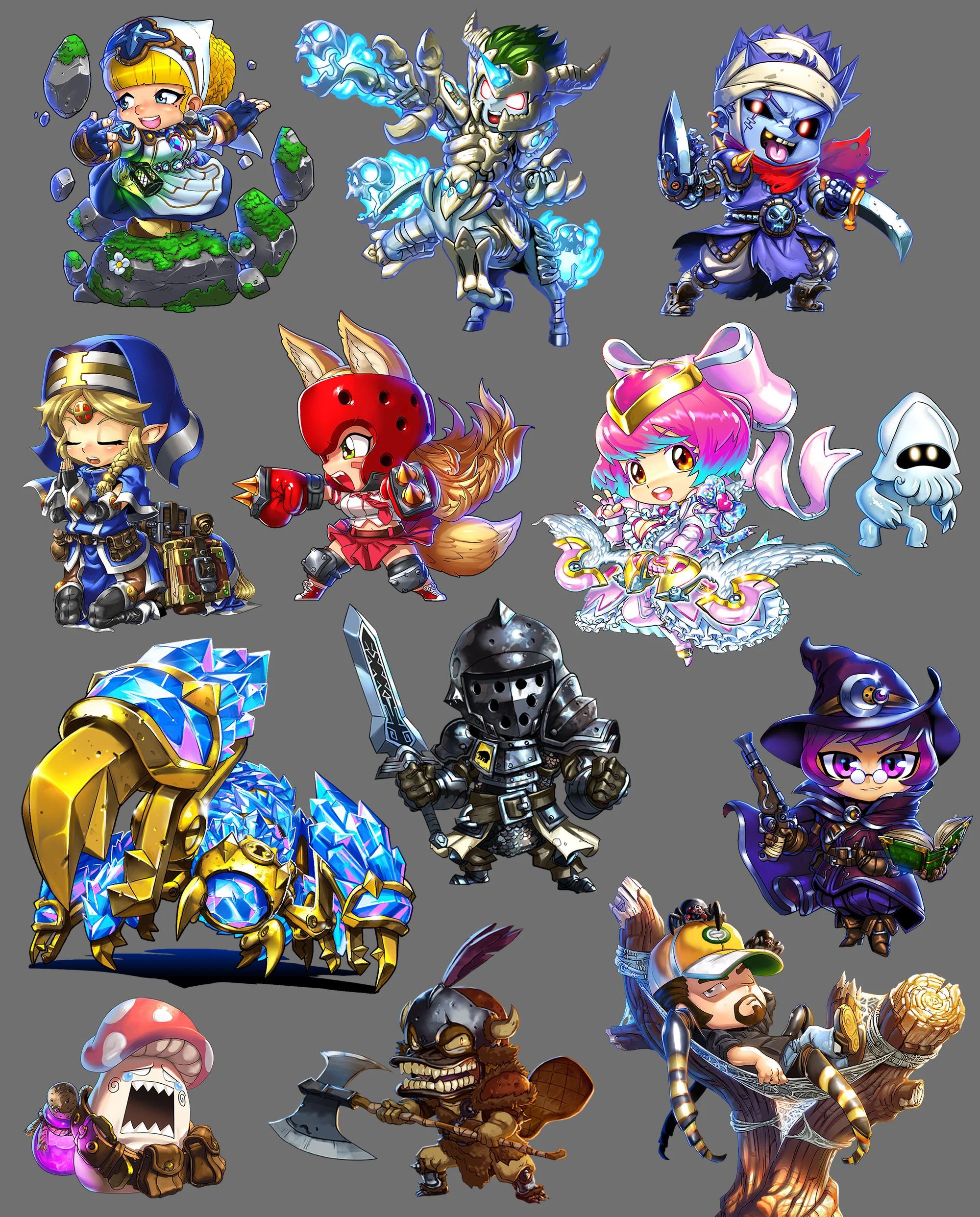 Super Dungeon Character Art Sample 1