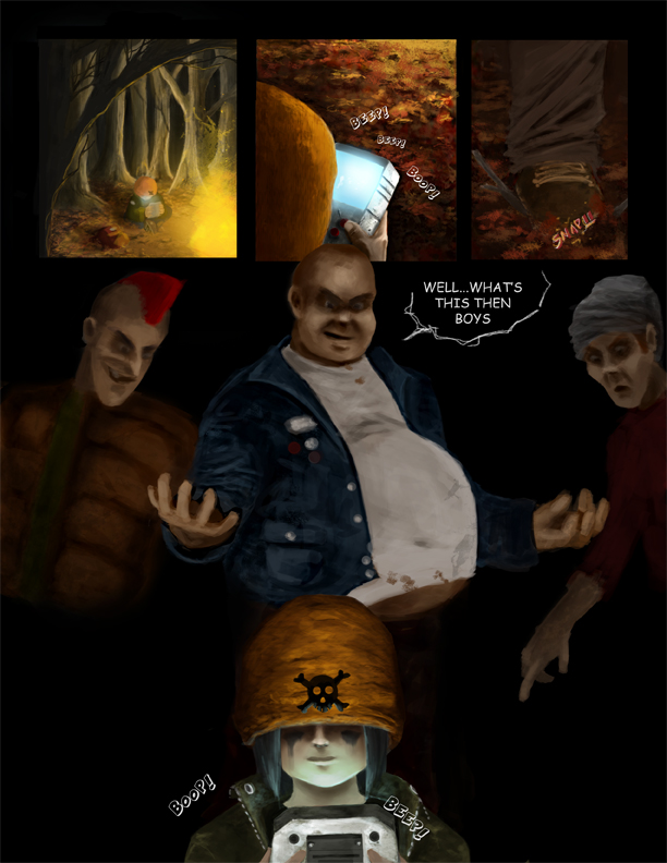 Pg 3 from the book guys sorry i haven't been posting i have been lazy and the holidays made me all unmotivated and stuff but I'm bak at work on the book. enjoy :)